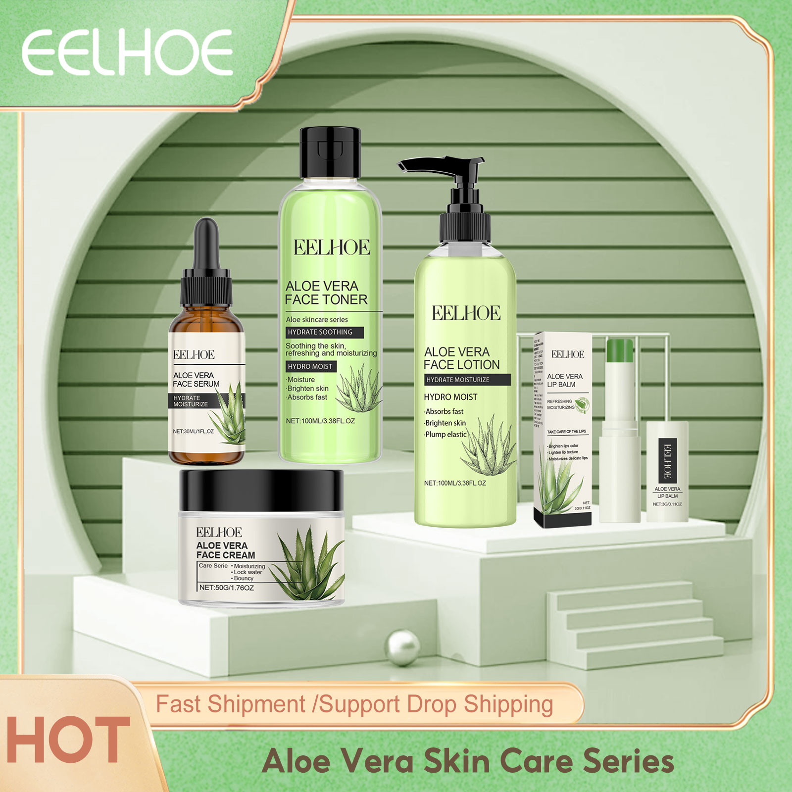 Skincare Glowing - Eelhoe Aloe Vera Skin Care Series