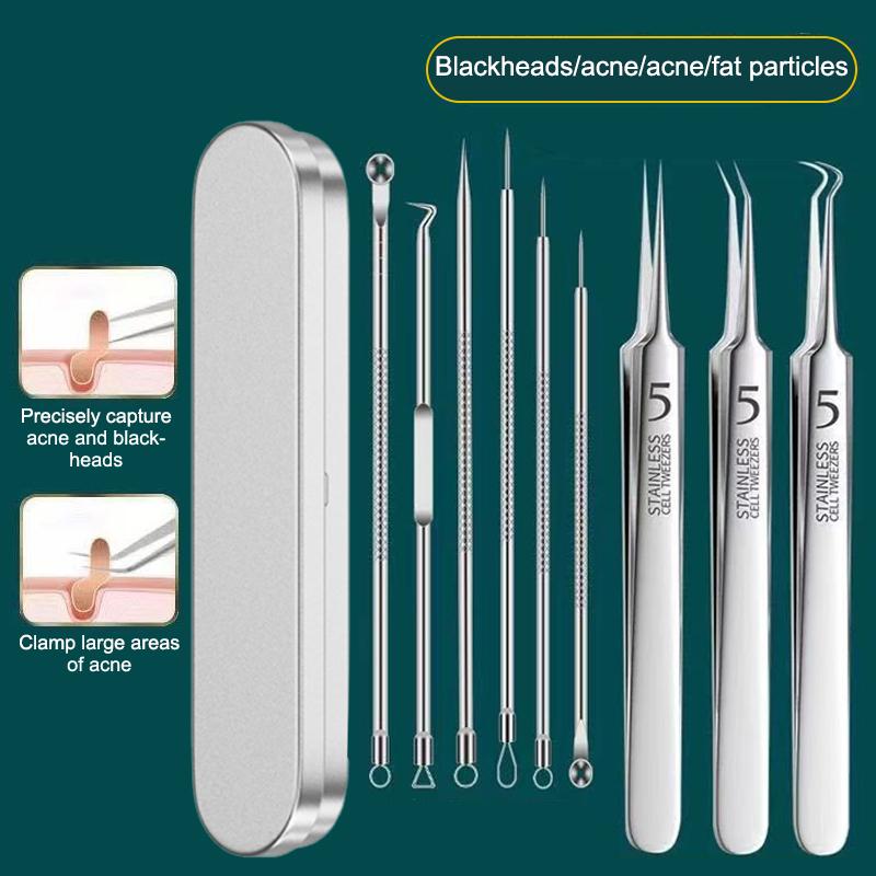 Skincare Qv - 7/8Pcs Blackhead Remover Kit Professional Blackhead