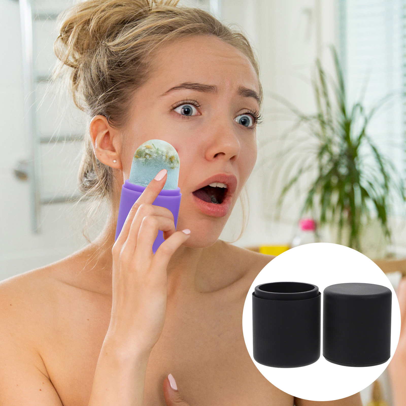 Ice Face Roller Silicone Facia - Skincare Glowing incelemesi ve fiyatı
