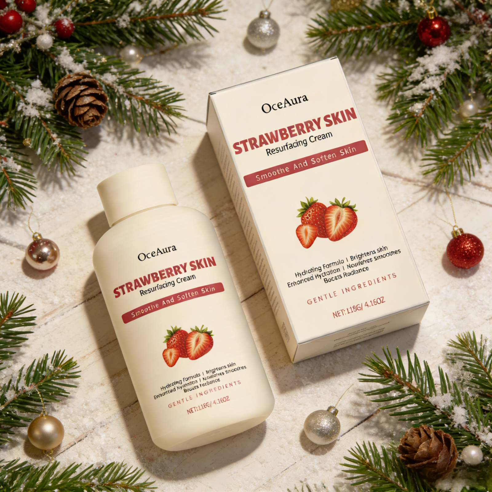 OceAura Strawberry Body Cream  - Azelaic Acid Cream incelemesi ve fiyatı