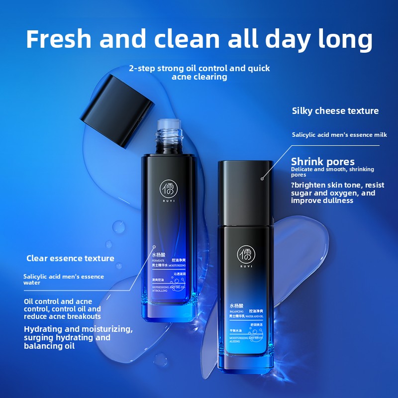 RUYI Men Skin Care Set Salicyl - Skincare Oil Control incelemesi ve fiyatı