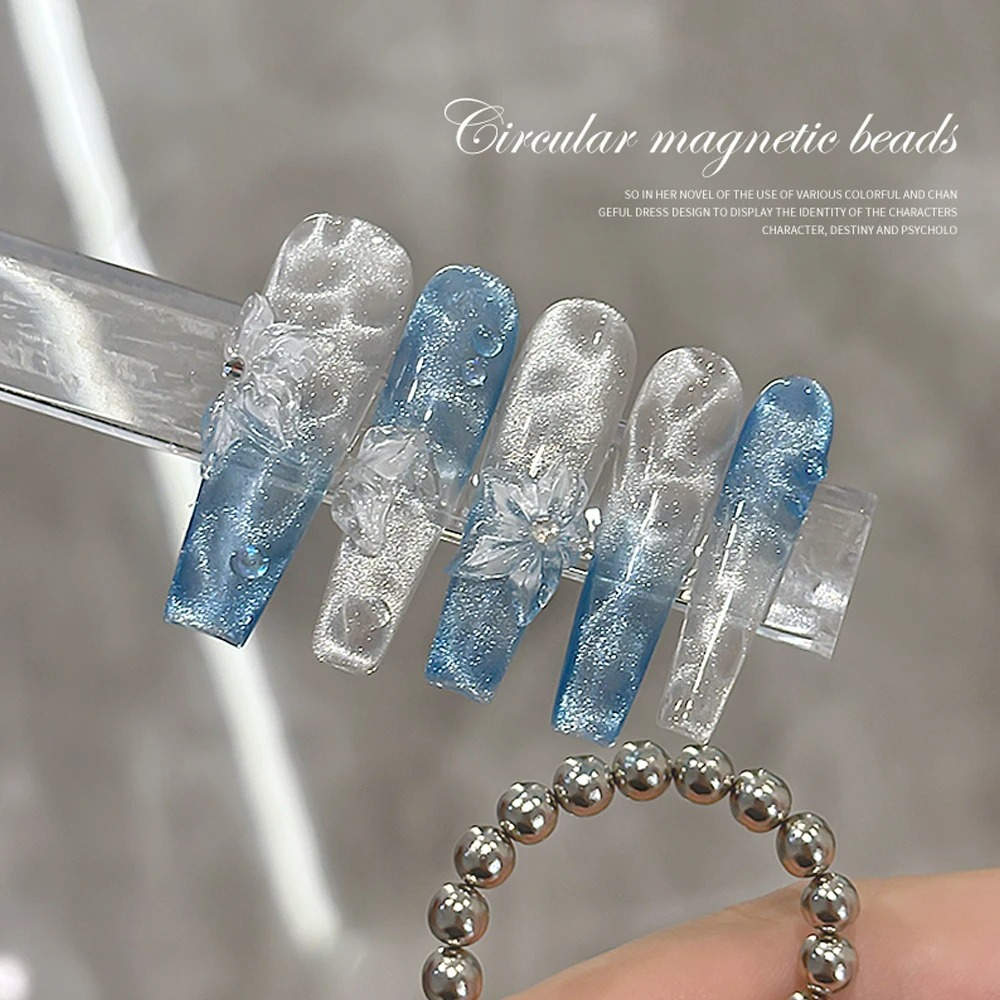 20Pcs Round Nail Magnet Beads  - Cucumber Cooling Gel incelemesi ve fiyatı