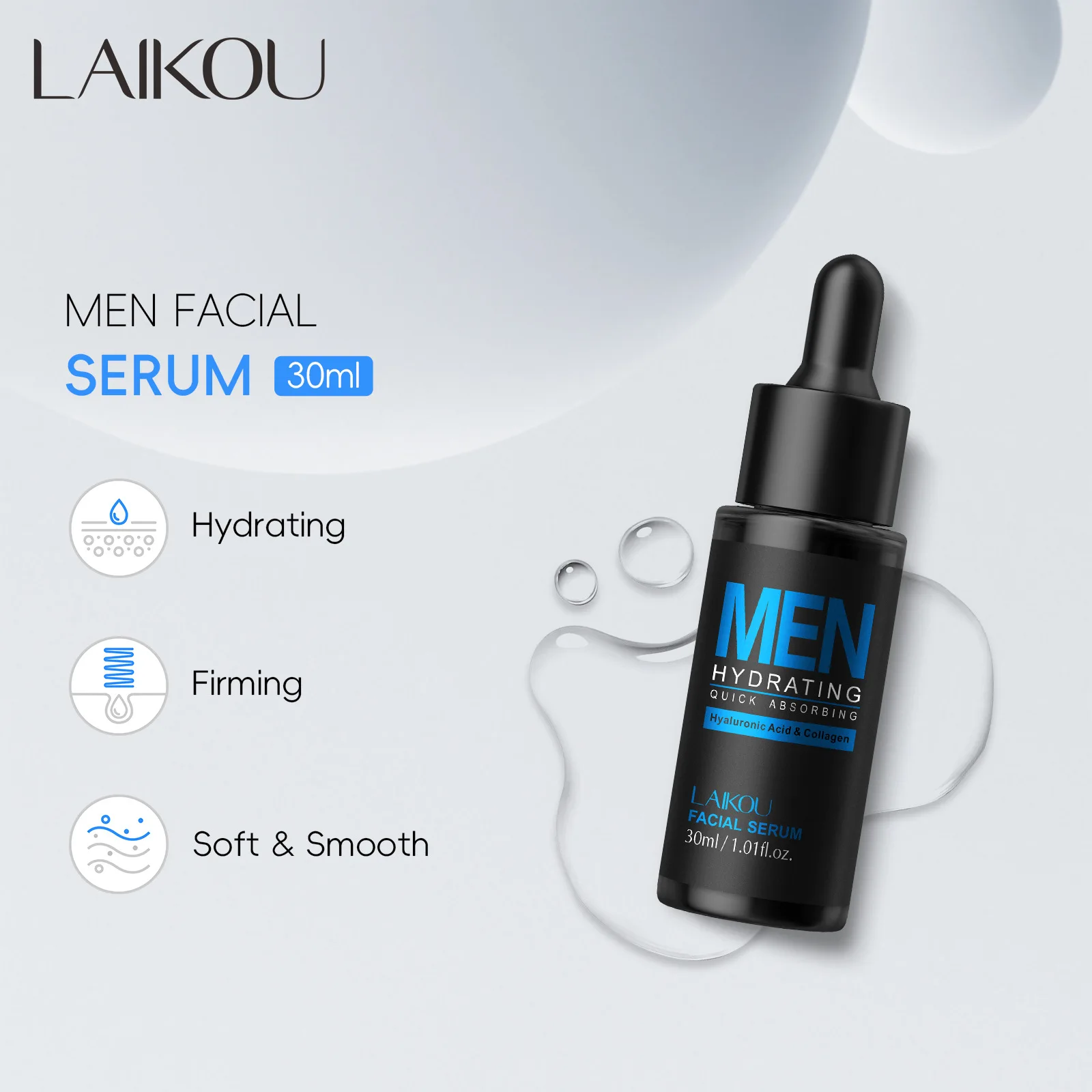 Mens 30ml Facial Serum Hydrati - Skincare Oil Control incelemesi ve fiyatı