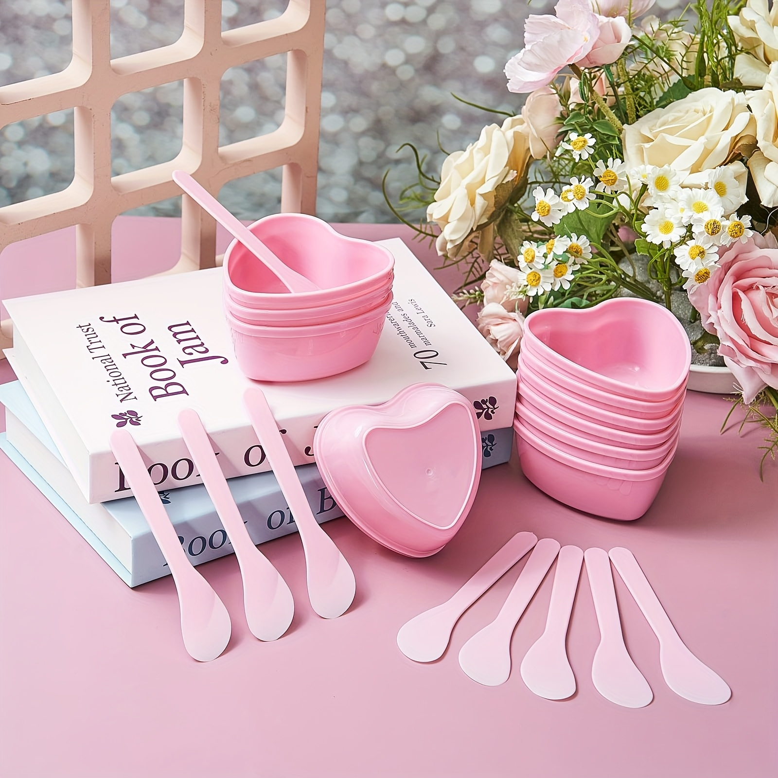 6-piece Pink Heart Shaped Faci - Skincare Qv incelemesi ve fiyatı