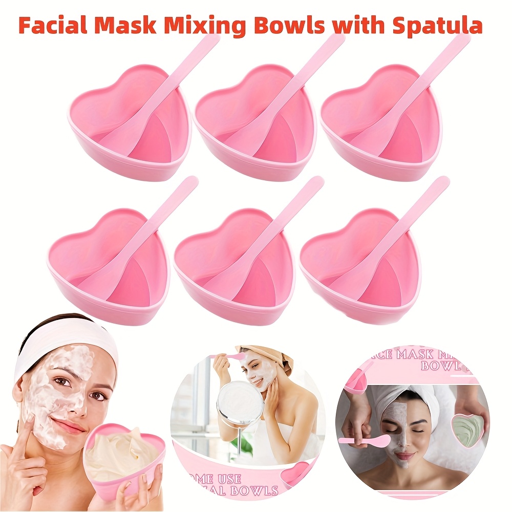 6-piece Pink Heart Shaped Faci - Skincare Qv incelemesi ve fiyatı
