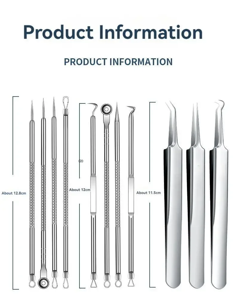 11Pcs/Set Acne Needle Blackhea - Skincare Qv incelemesi ve fiyatı