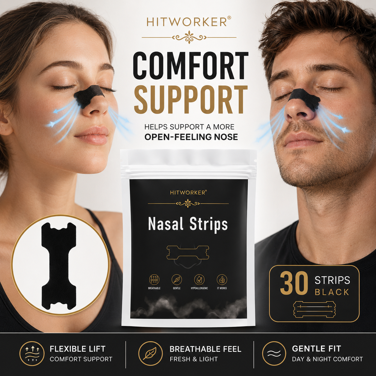 HITWORKER Black Nasal Strips B - Skincare Oil Control incelemesi ve fiyatı