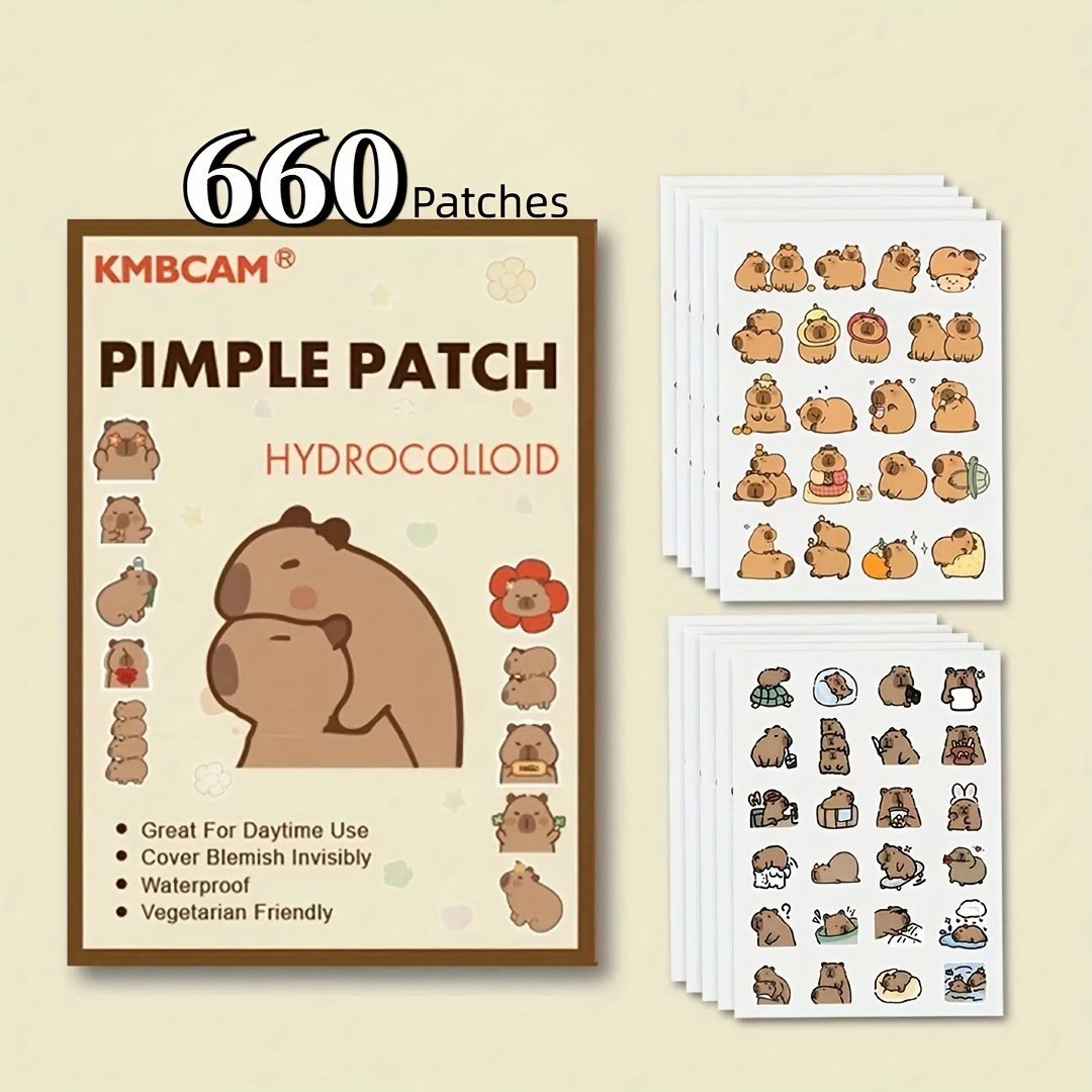 Capybara Shaped Pimple Patches - Skincare Oil Control incelemesi ve fiyatı