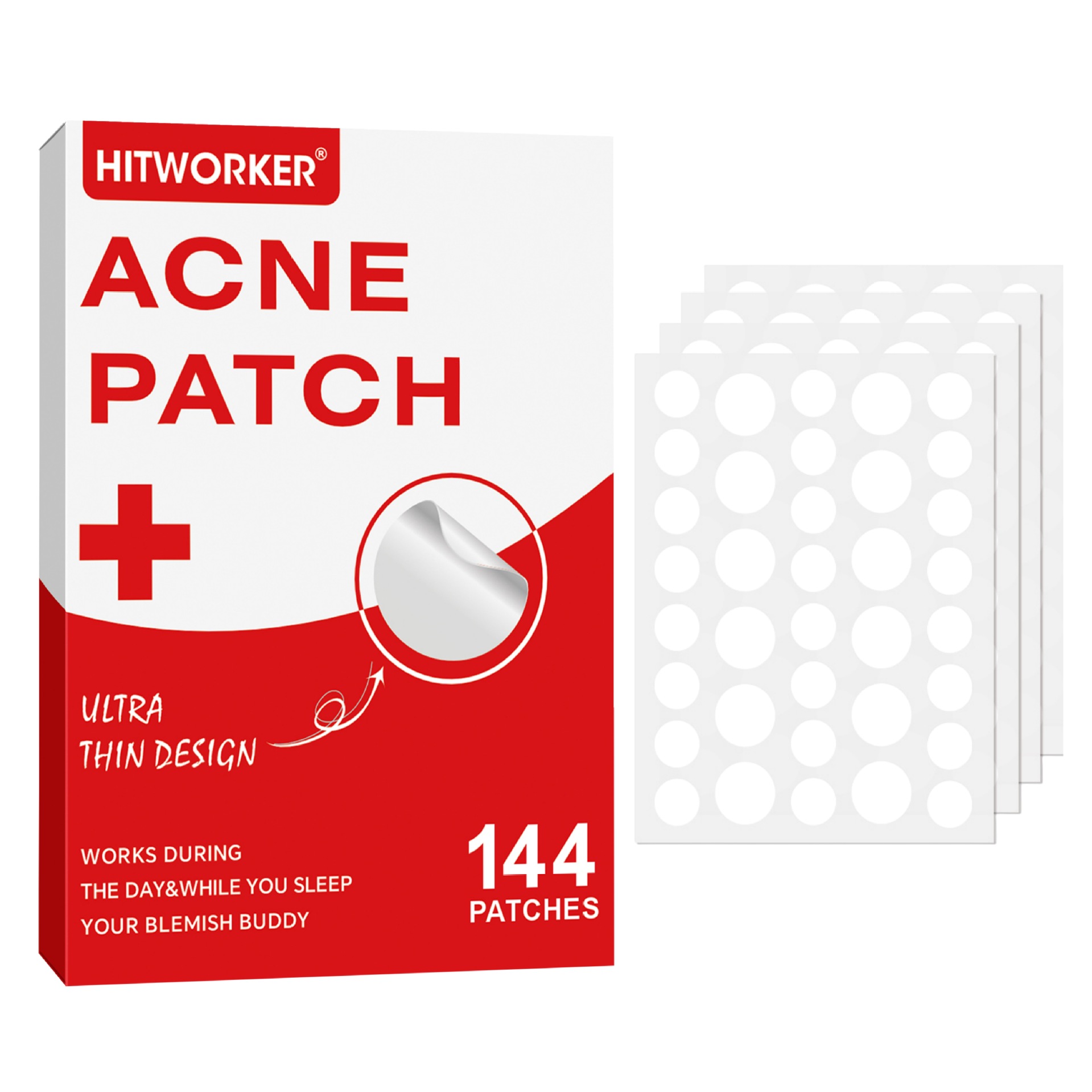 144Pcs Hydrocolloid Acne Pimpl - Skincare Oil Control incelemesi ve fiyatı