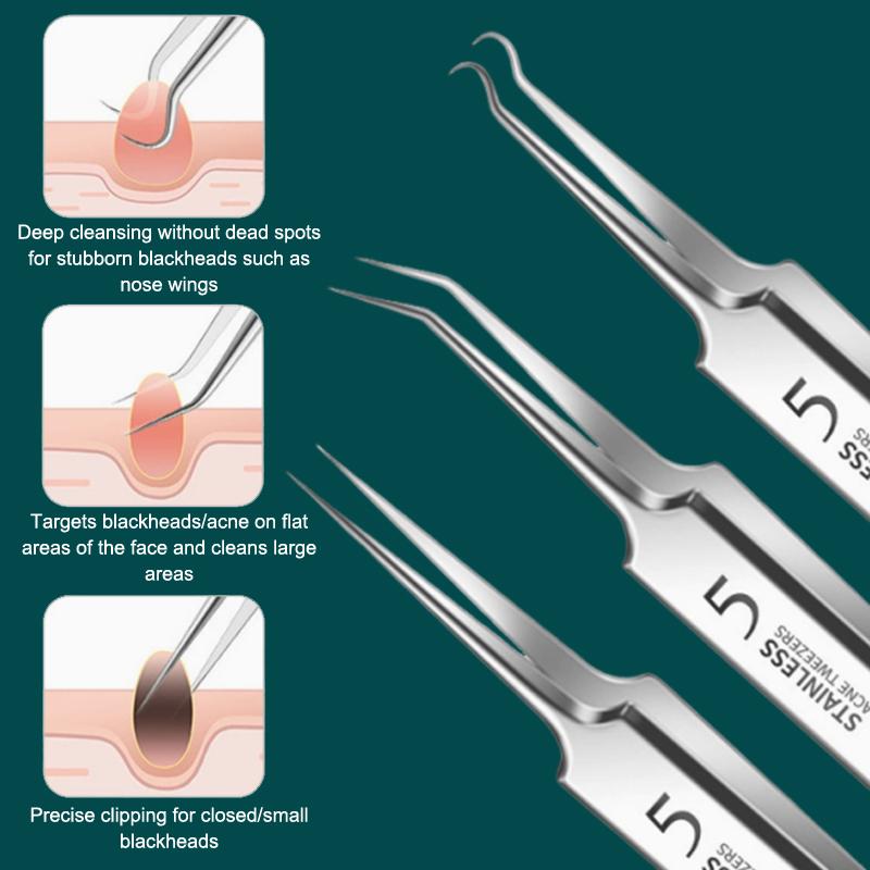 7/8Pcs Blackhead Remover Kit P - Skincare Qv incelemesi ve fiyatı