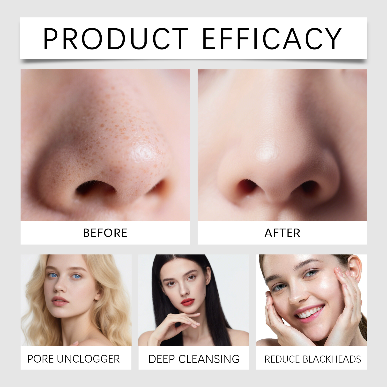 8 Pcs Gentle & Nourishing Nose - Skincare Oil Control incelemesi ve fiyatı