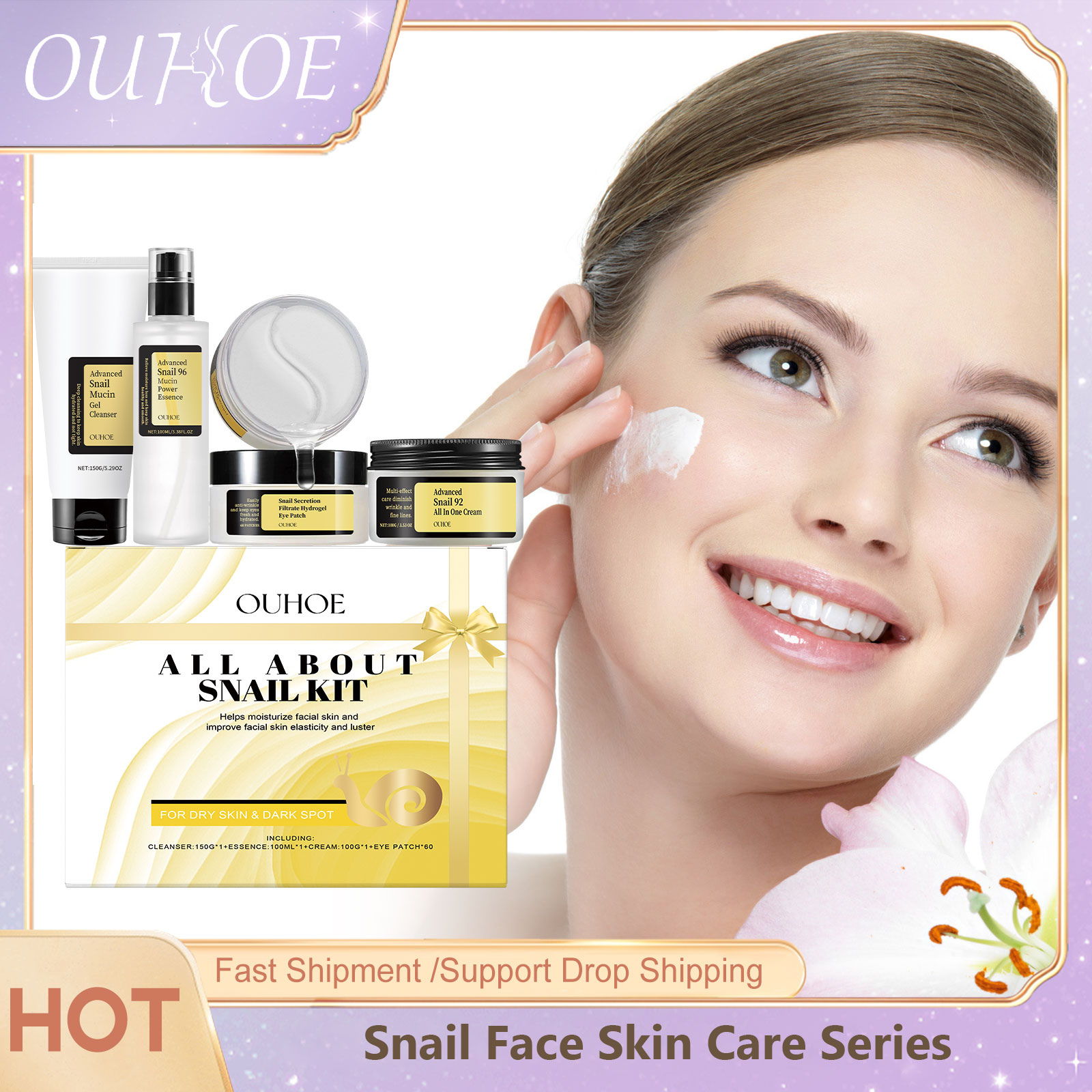 Snail Mucin 96 Skin Care Set M - Skincare Glowing incelemesi ve fiyatı