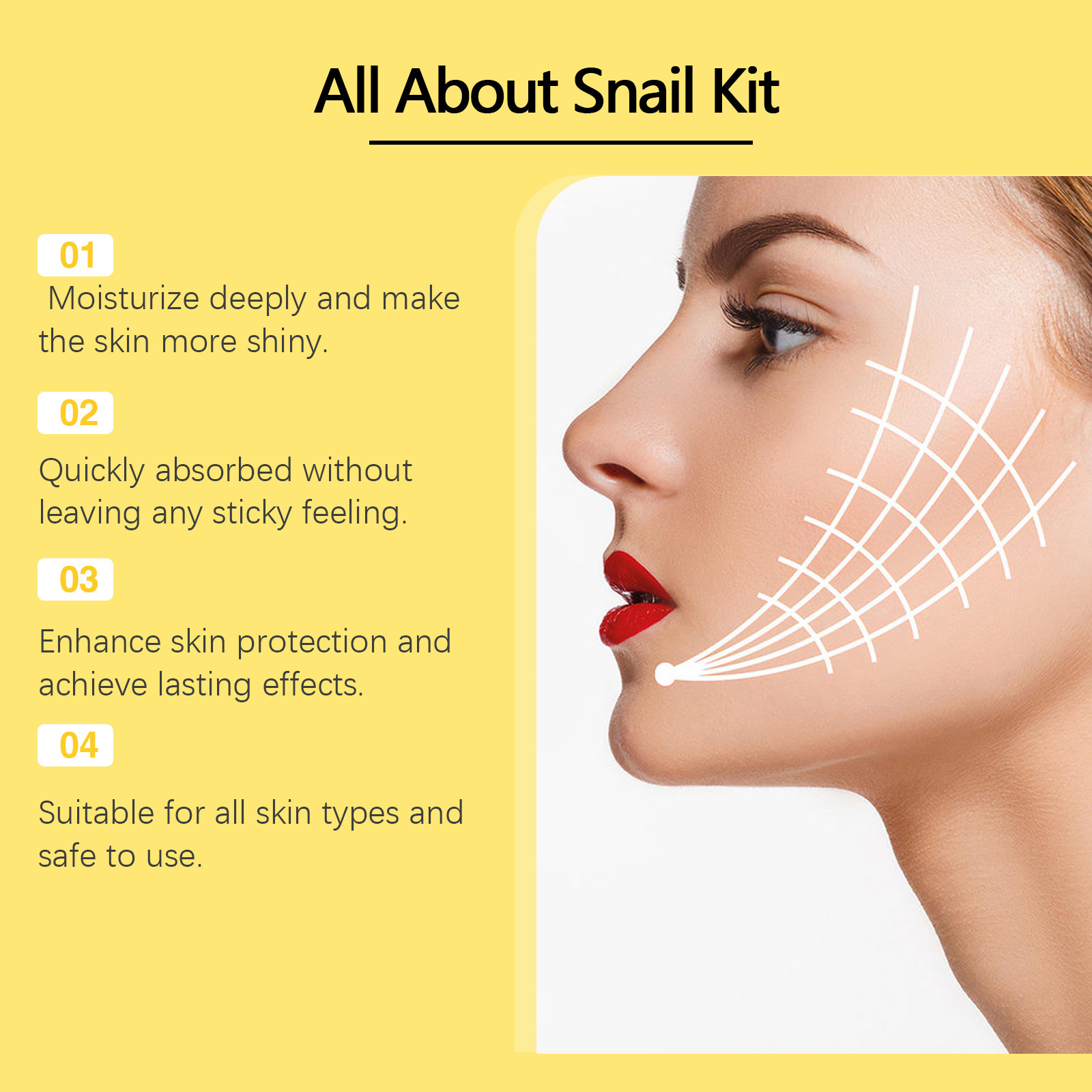 Snail Mucin 96 Skin Care Set M - Skincare Glowing incelemesi ve fiyatı