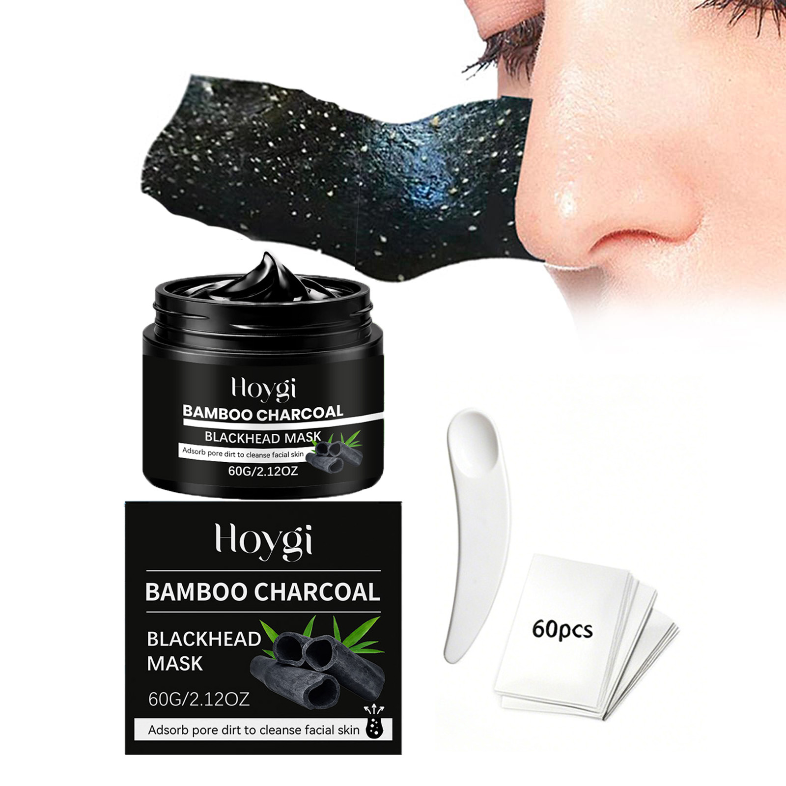 Bamboo Charcoal Blackhead Mask - Skincare Exfoliating incelemesi ve fiyatı