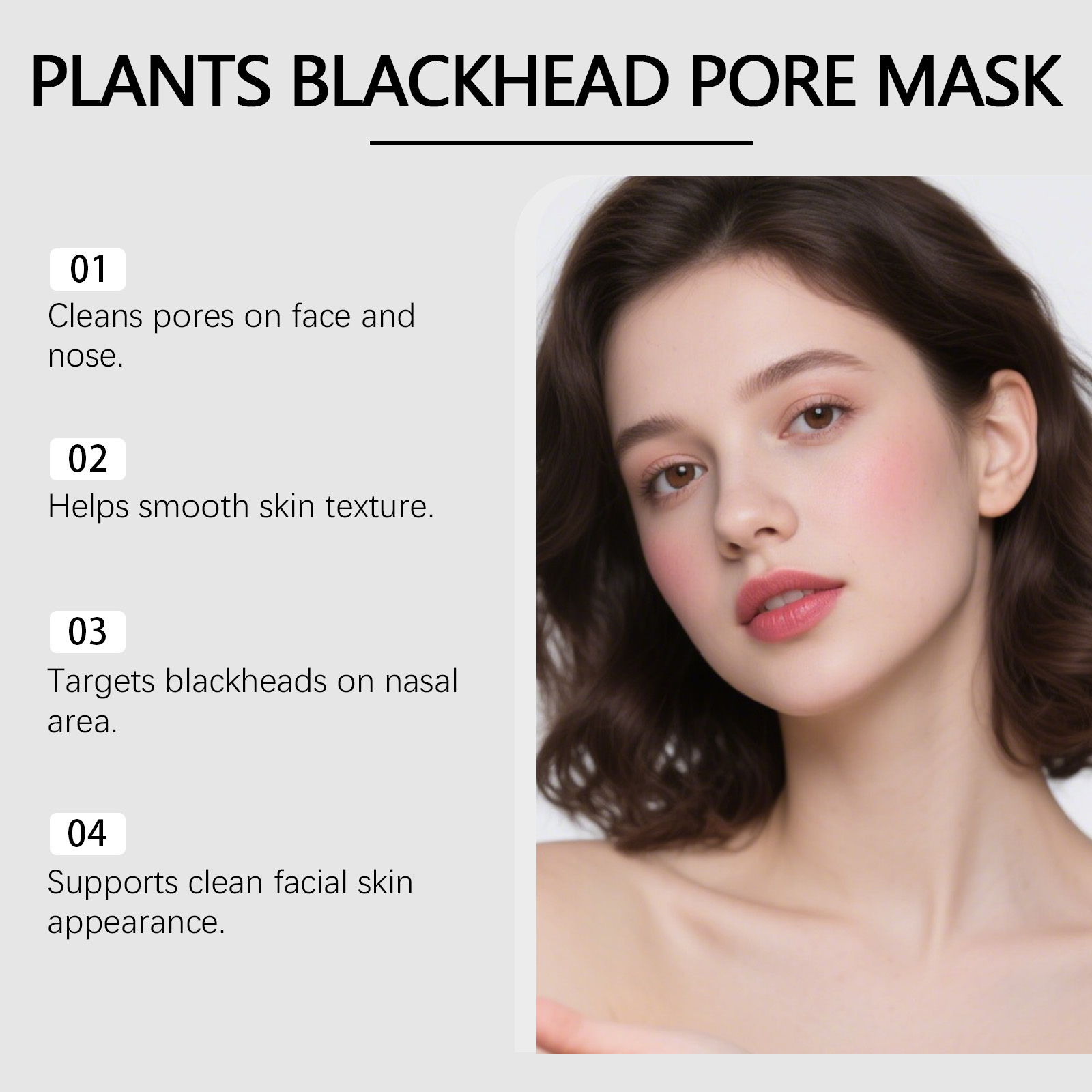 Bamboo Charcoal Blackhead Mask - Skincare Exfoliating incelemesi ve fiyatı