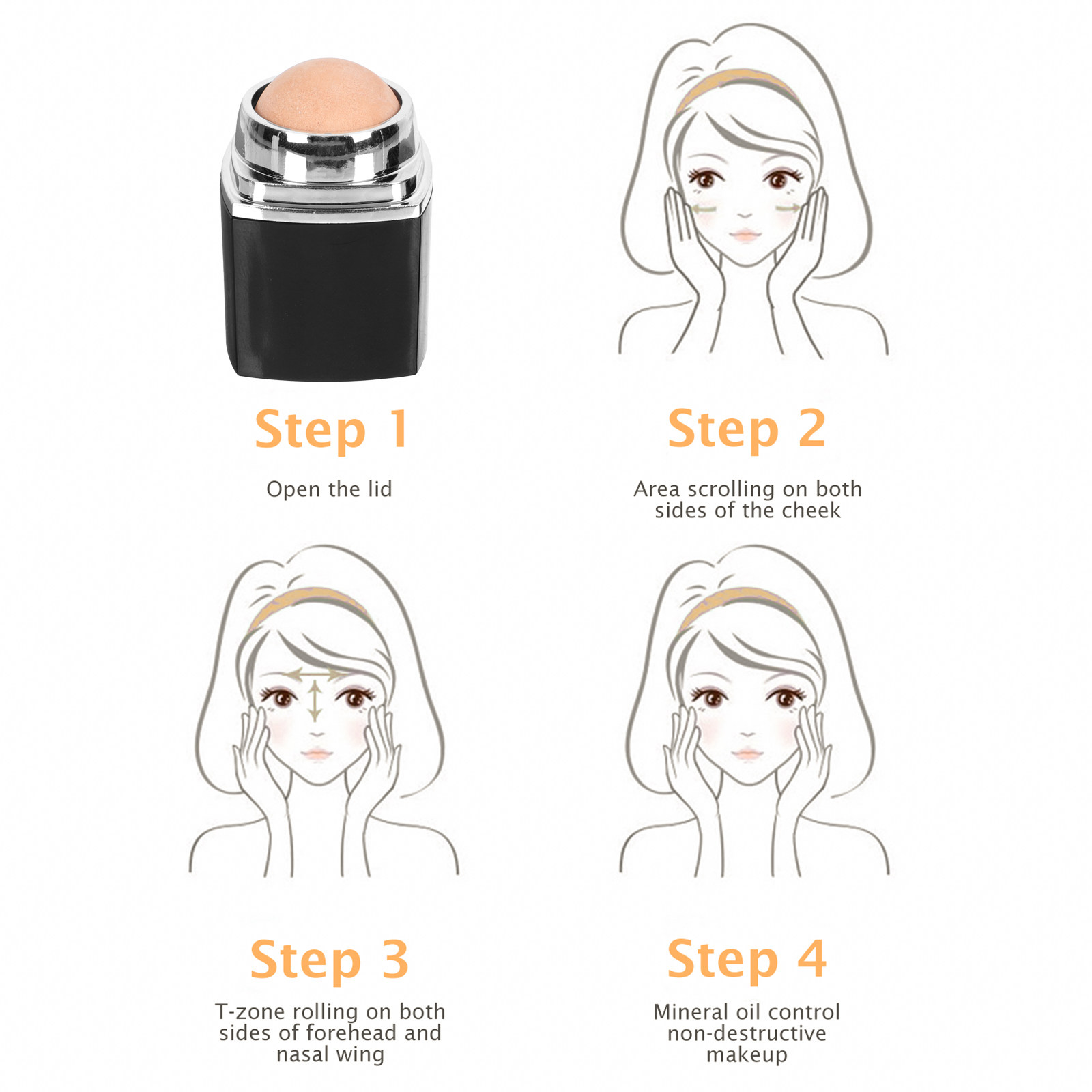1Pcs Facial Oil Absorbing Ball - Skincare Oil Control incelemesi ve fiyatı