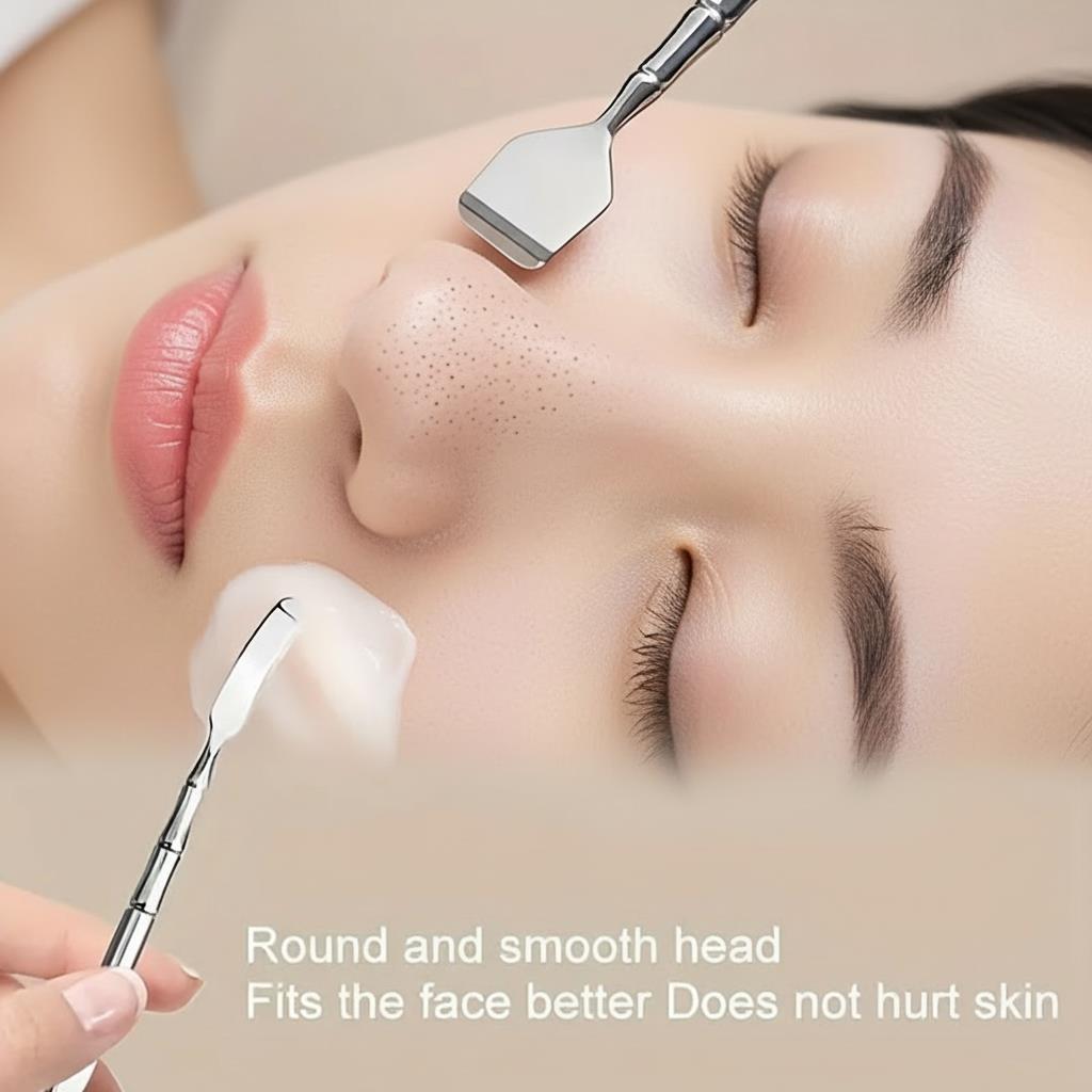 1Pcs Double-Ended Blackhead Re - Skincare Exfoliating incelemesi ve fiyatı