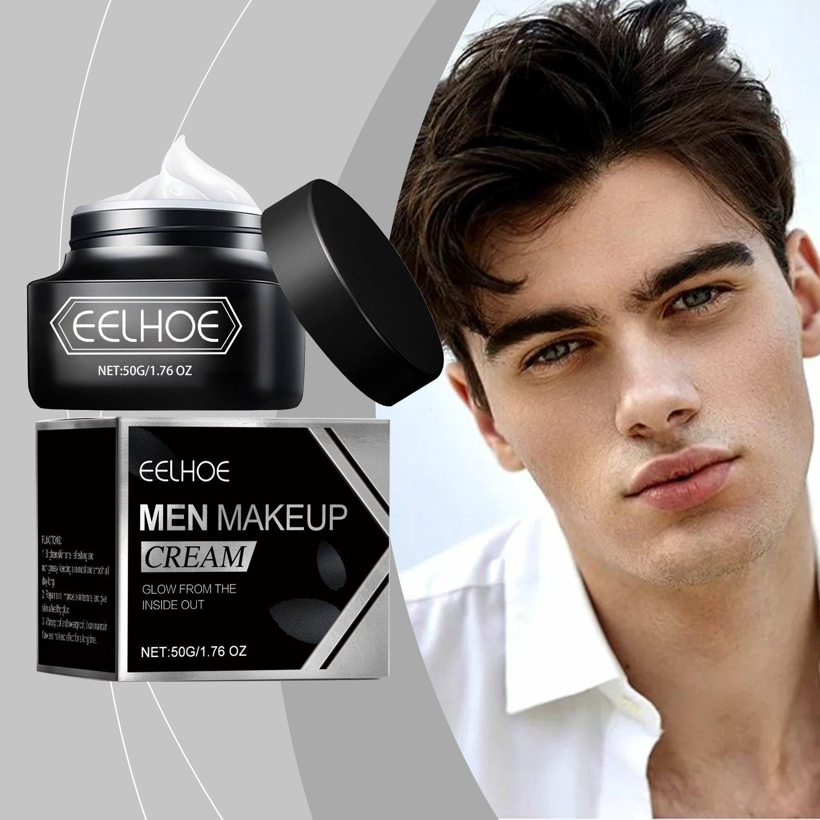 EELHOE BB Cream for Men Cosmet - Skincare Oil Control incelemesi ve fiyatı