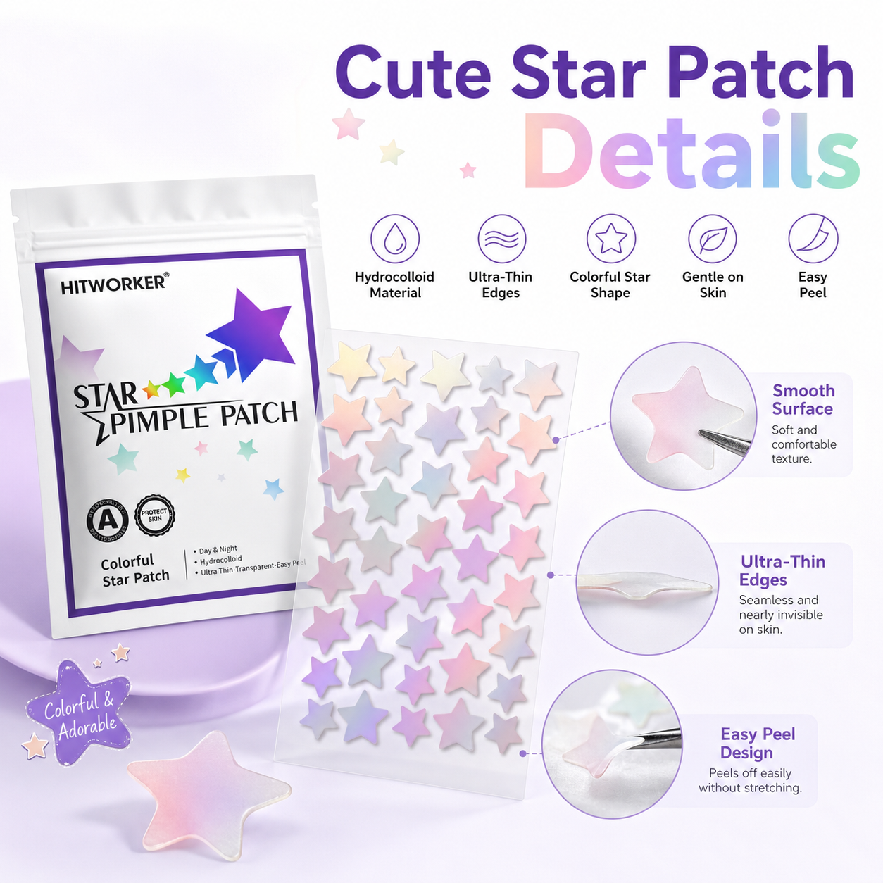 80/240/400pcs acne patches, wa - Skincare Basic incelemesi ve fiyatı
