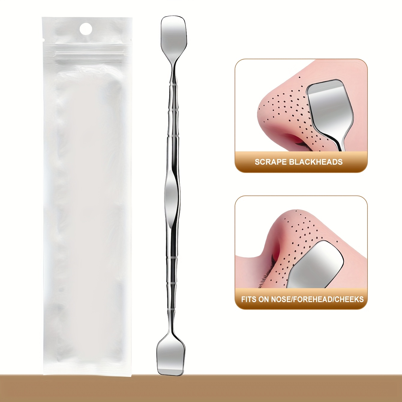 1pcs Precision Stainless Steel - Skincare Exfoliating incelemesi ve fiyatı