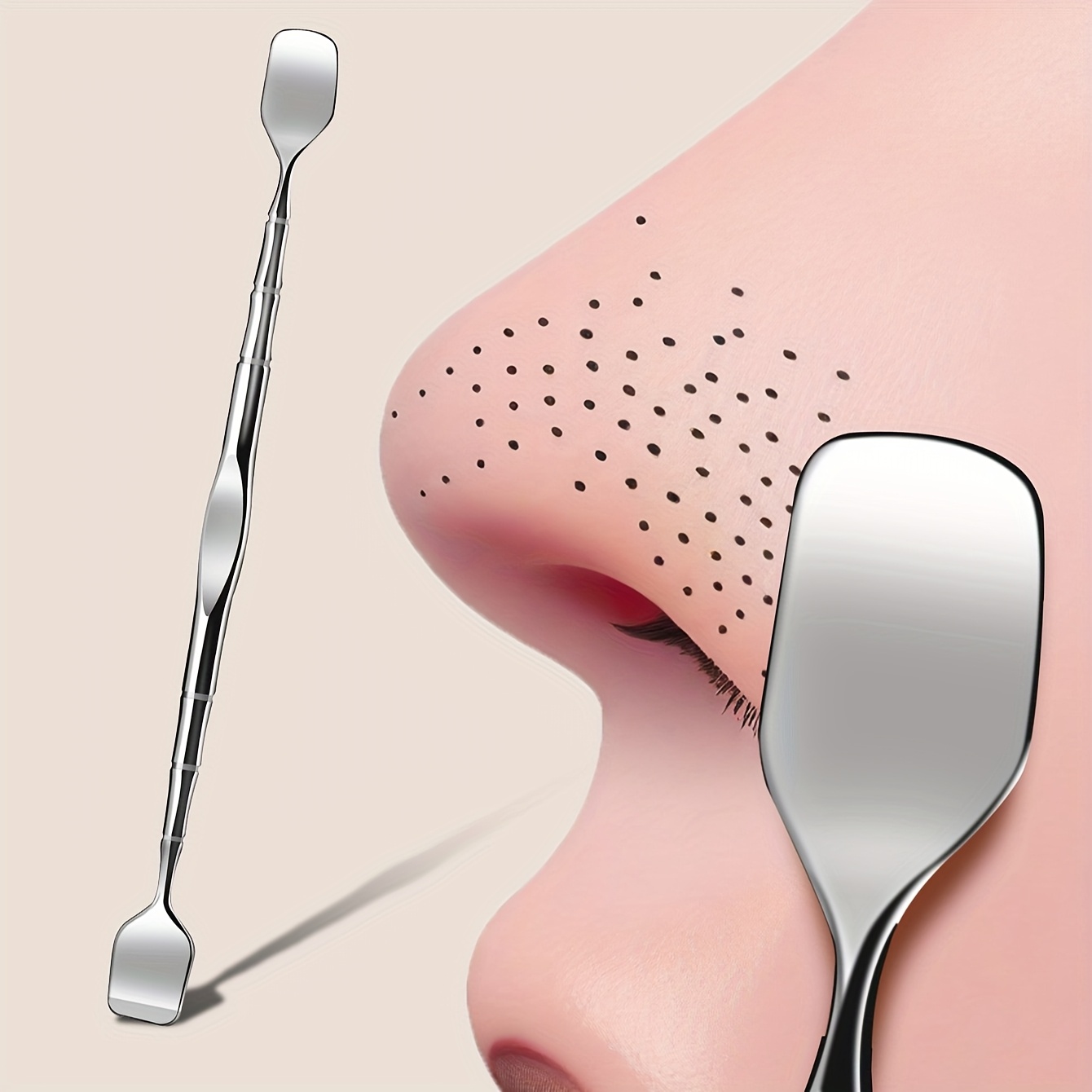 1pcs Precision Stainless Steel - Skincare Exfoliating incelemesi ve fiyatı